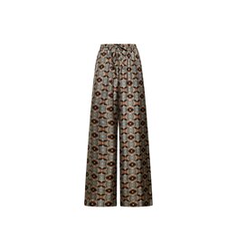 Pierre Louis Mascia Pantalon Palazzo ALOE en soie