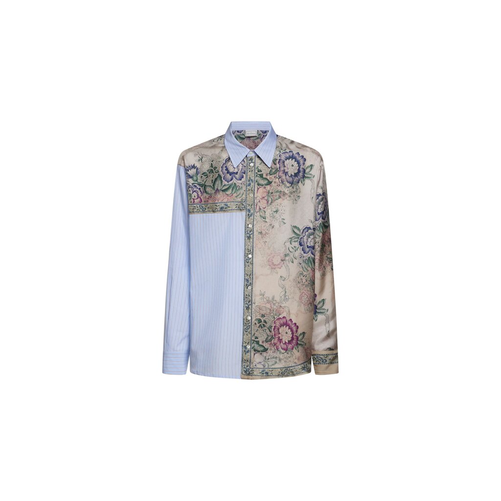 Pierre Louis Mascia Longsleeve Shirt ALOMHI in Cotton/Silk