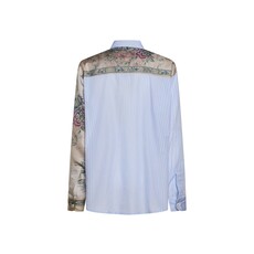 Pierre Louis Mascia Chemise à manches longues ALOMHI en coton/soie