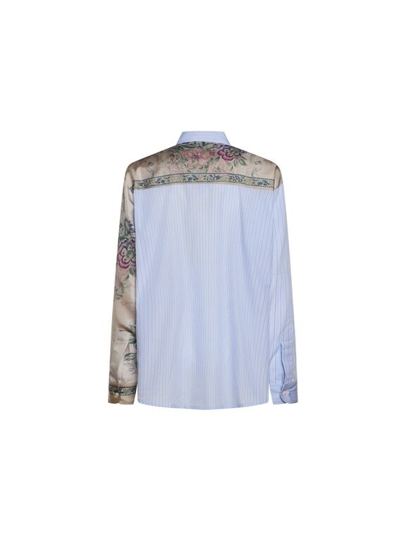 Pierre Louis Mascia Longsleeve Shirt ALOMHI in Cotton/Silk