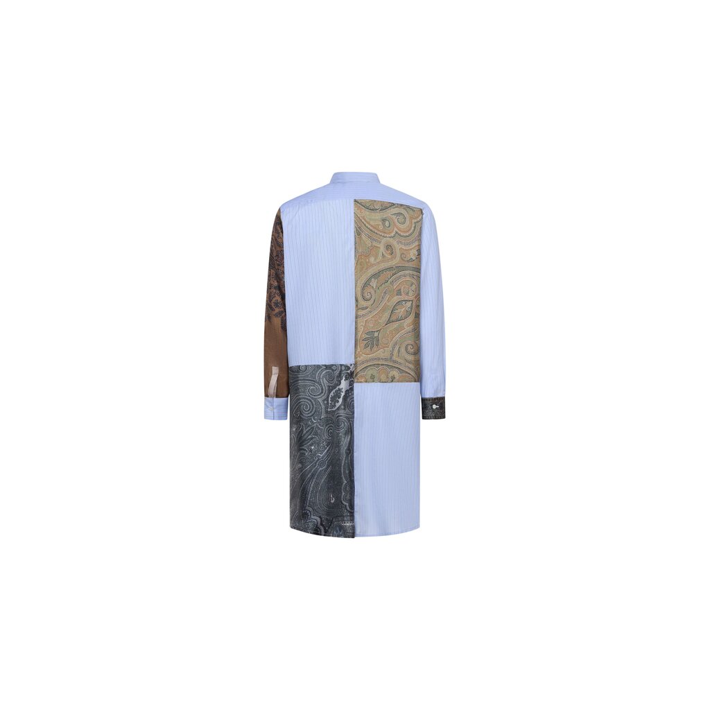 Pierre Louis Mascia Longsleeve Shirt Dress ALORHI in Cotton/Silk