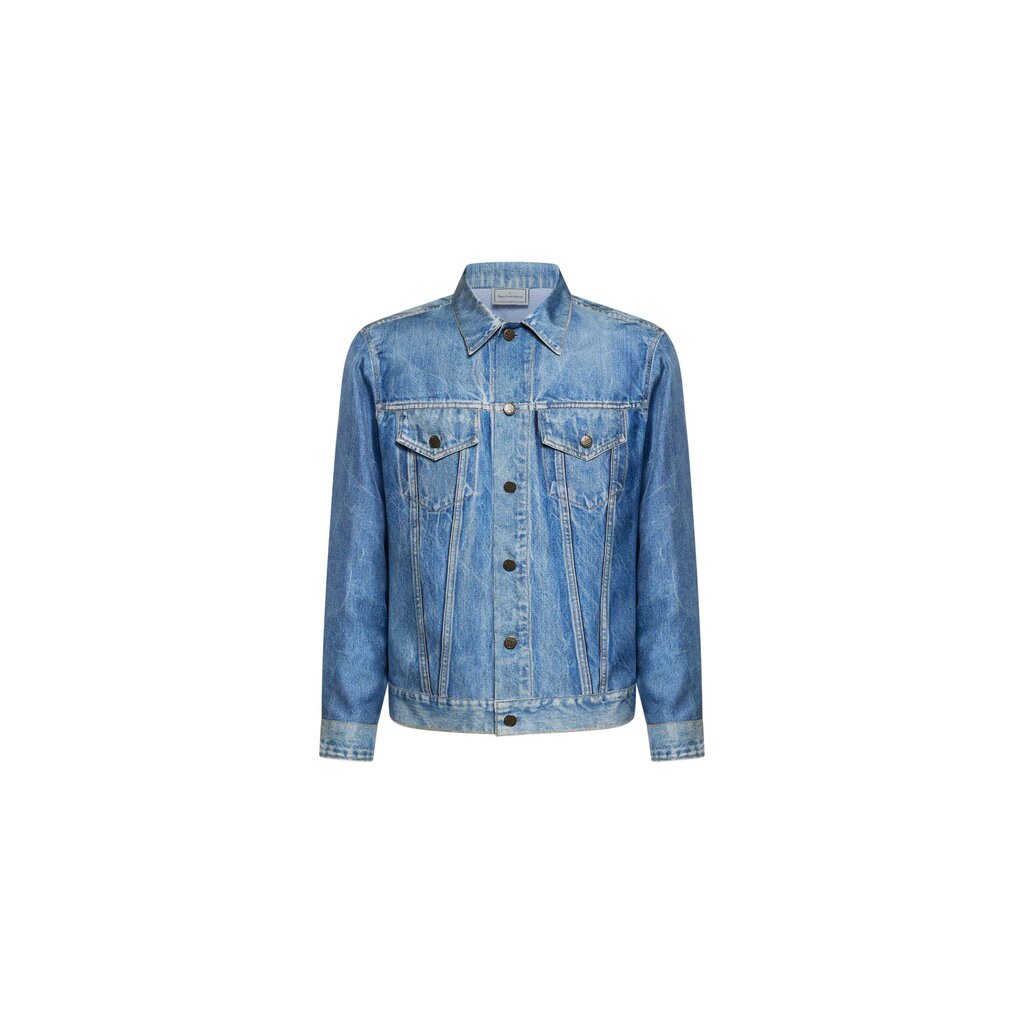 Pierre Louis Mascia Veste faux-denim ALOQHI en soie
