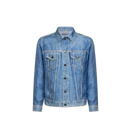 Pierre Louis Mascia Veste faux-denim ALOQHI en soie