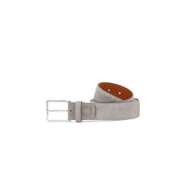 Santoni Men's taupe suede belt