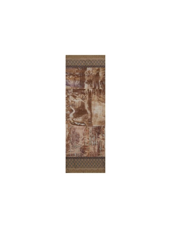 Pierre Louis Mascia Silk Scarf ALOESTA 65x190
