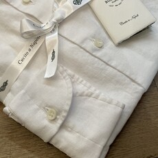 Borrelli Borrelli Shirt Linen White SR441061