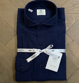 Borrelli Shirt Borrelli Linen Navy