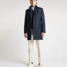 Fay Double Coat in wool and cashmere fabric