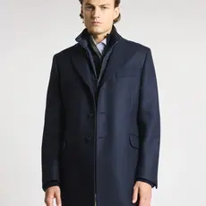 Fay Double Coat in wool and cashmere fabric