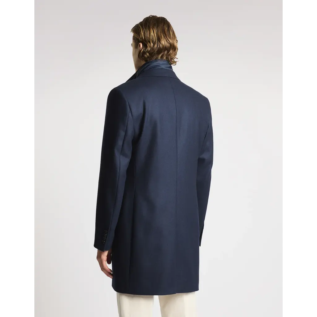 Fay Double Coat en drap de laine et cachemire