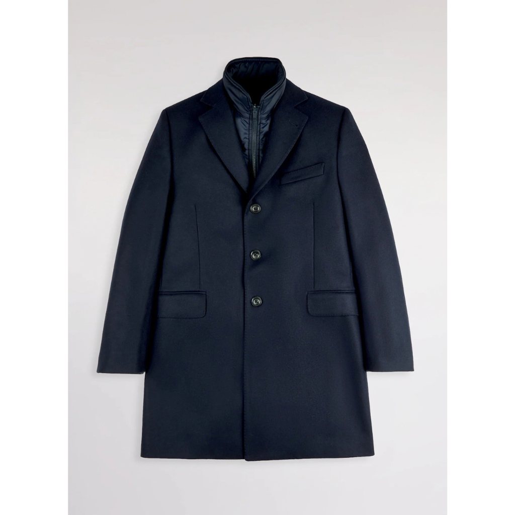 Fay Double Coat in wool and cashmere fabric