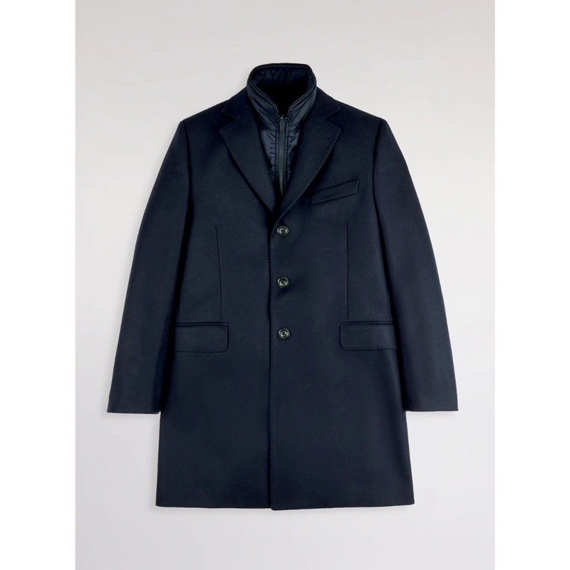 Fay Double Coat en drap de laine et cachemire