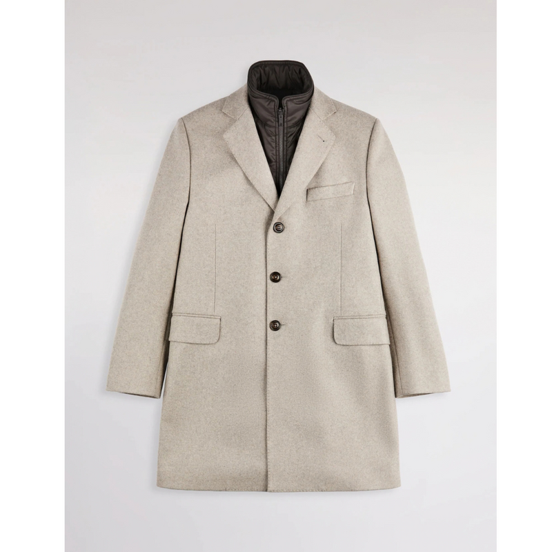 Fay Double Coat en drap de laine et cachemire