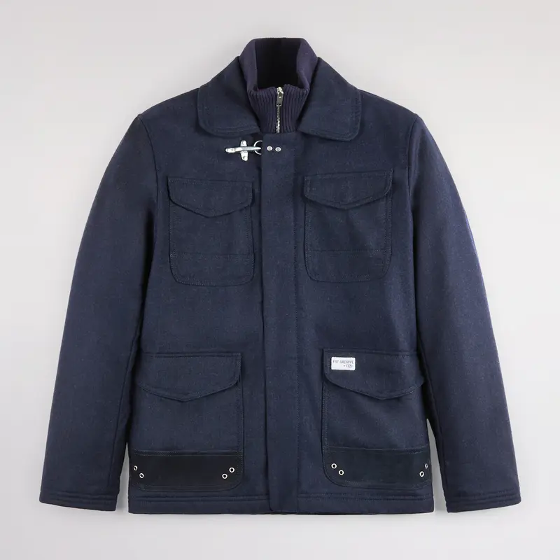 Fay Field Jacket en sergé de laine - Fay Archive