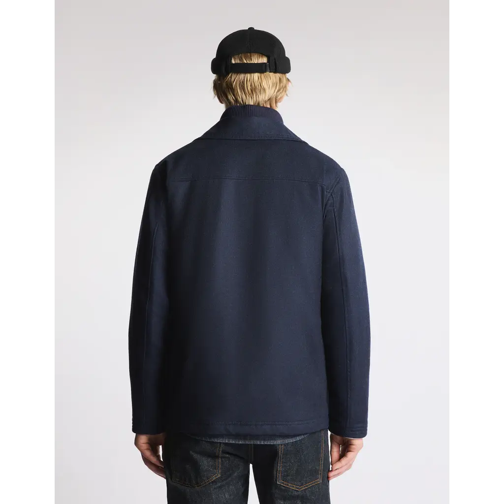 Fay Field Jacket en sergé de laine - Fay Archive