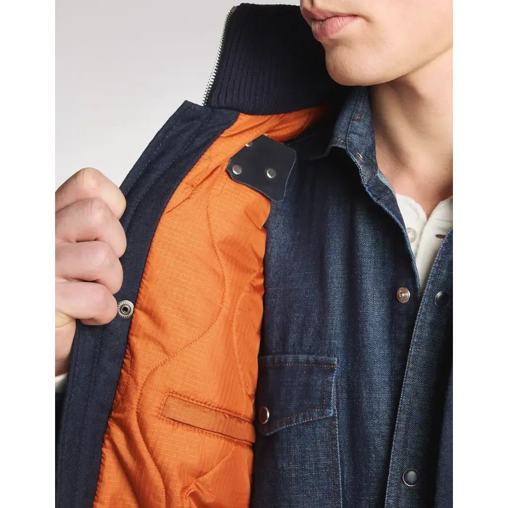 Fay Field Jacket in wool twill - Fay Archive