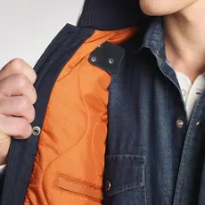 Fay Field Jacket en sergé de laine - Fay Archive