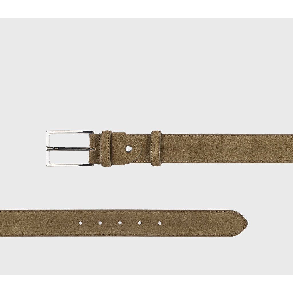 Doucal's DOUCAL' S Cocoa-coloured suede belt