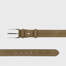 Doucal's DOUCAL' S Cocoa-coloured suede belt