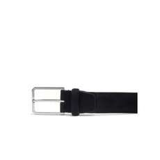 Santoni SANTONI Ceinture bleu foncé en daim