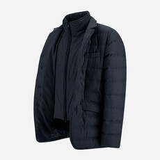 Herno Wool-blend, viscose and suede-effect blazer
