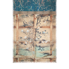 Pierre Louis Mascia Shawl Scarf Silk  ALOEUW