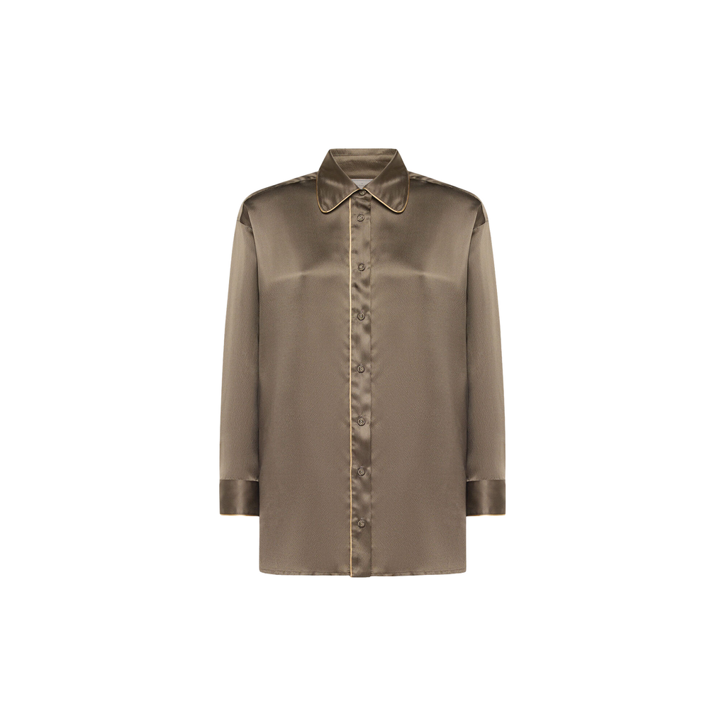 Pierre Louis Mascia Chemise Manches Longues Soie MUTKA