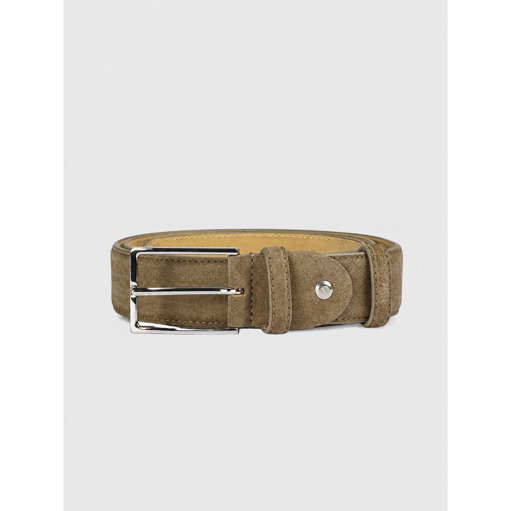 Doucal's DOUCAL' S Cocoa-coloured suede belt