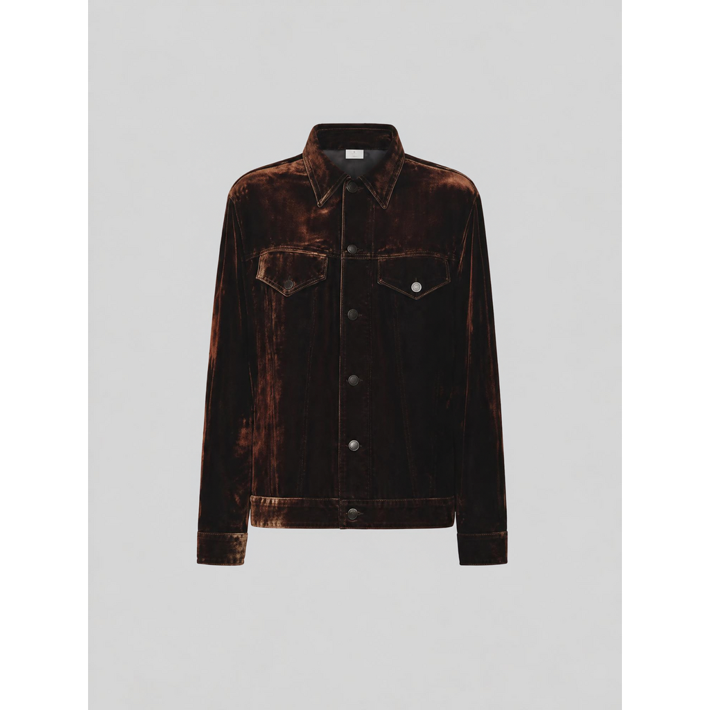 Pierre Louis Mascia Veste en viscose et soie KANDOX
