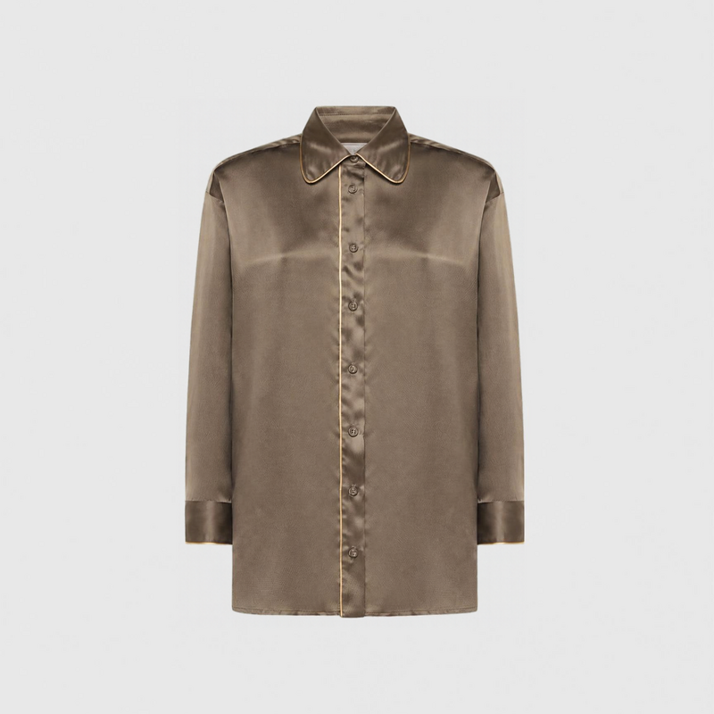 Pierre Louis Mascia Chemise Manches Longues Soie MUTKA