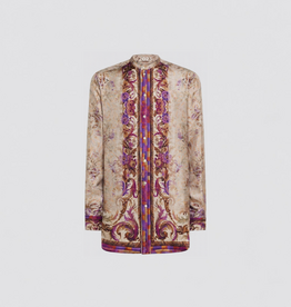 Pierre Louis Mascia Longsleeve Shirt ALOE in Silk