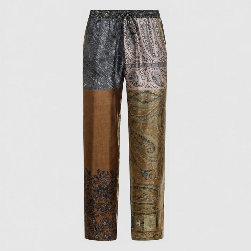 Pierre Louis Mascia Pantalon Palazzo ADANASTR en soie