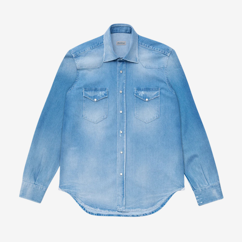 Sartorio SARTORIO Denim Shirt - Light Blue