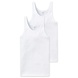 Schiesser Singlet Cotton Essentials 2-Pack 205144 - wit Schiesser Singlet Cotton Essentials 2-Pack 205144 - wit