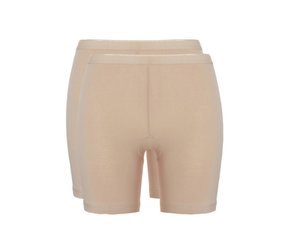 Huidkleurige dames short lange pijpjes | Ten Cate Pants huid 30196 - Mooi  Eronder
