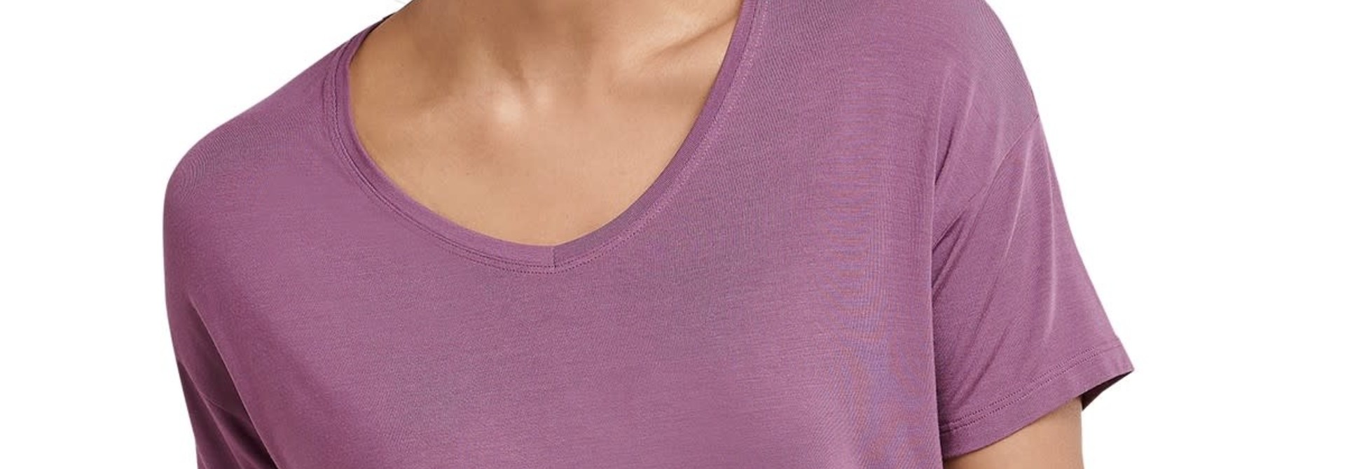 Shirt korte mouw Mix & Match 165664 - berry