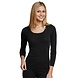Schiesser T-shirt lange mouw Luxury 200765 - zwart Schiesser T-shirt lange mouw Luxury 200765 - zwart