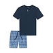 Schiesser Pyjama korte mouw 169690 mt. 52 Schiesser Pyjama korte mouw 169690 mt. 52