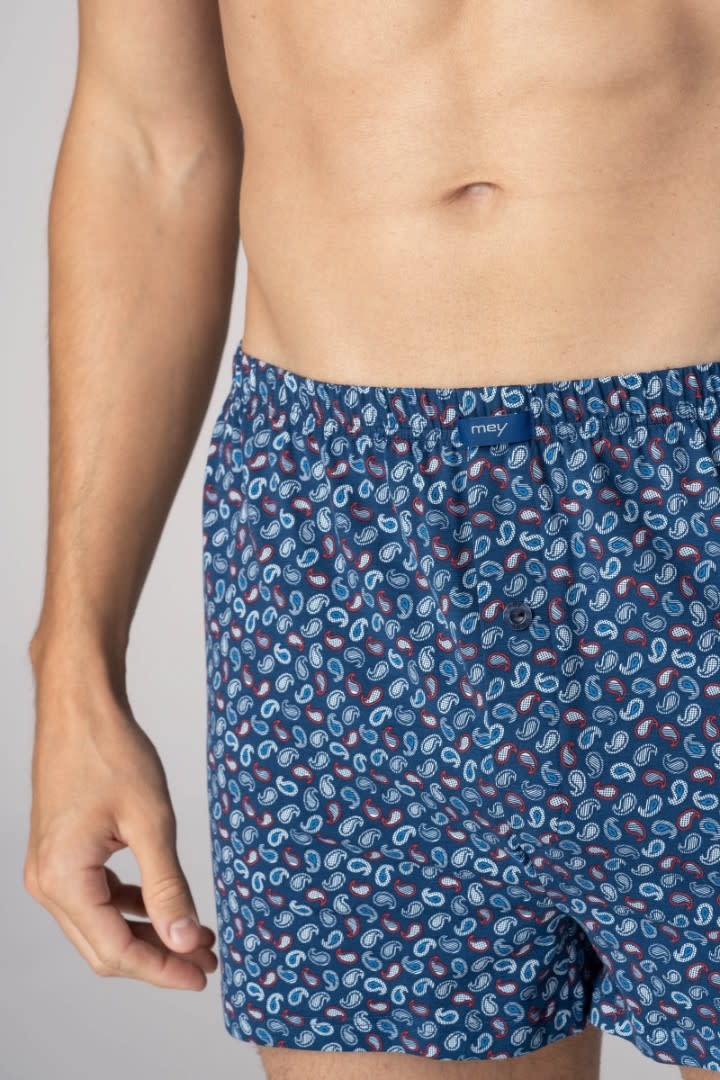 Mey wijde boxershort met paisley print van katoen | Mey 27822 - Mooi Eronder