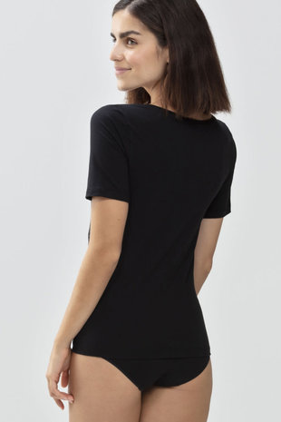 Mey T-shirt Organic ronde hals 26815 - zwart Mey T-shirt Organic ronde hals 26815 - zwart