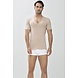Mey Business T-shirt diepe v-hals Dry Cotton 46038 - huid Mey Business T-shirt diepe v-hals Dry Cotton 46038 - huid