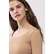 Mey T-shirt lange mouw Cotton Rib 26516 - macadamia Mey T-shirt lange mouw Cotton Rib 26516 - macadamia