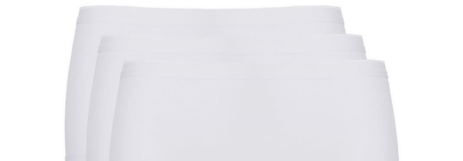 Short Basic 3-Pack 30190 - wit