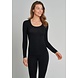 Schiesser T-shirt Personal Fit lange mouw 155414 - zwart Schiesser T-shirt Personal Fit lange mouw 155414 - zwart