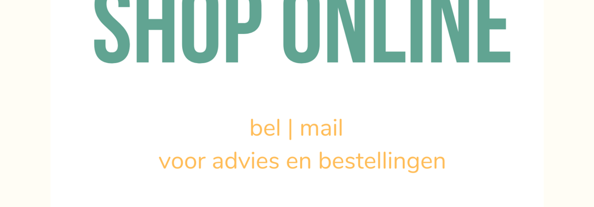 Shop online bij Mooi Eronder