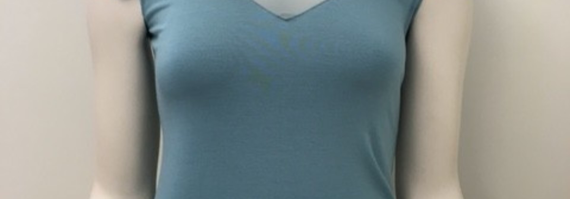 T-Shirt met kant Greta 1045545 - aquamarine