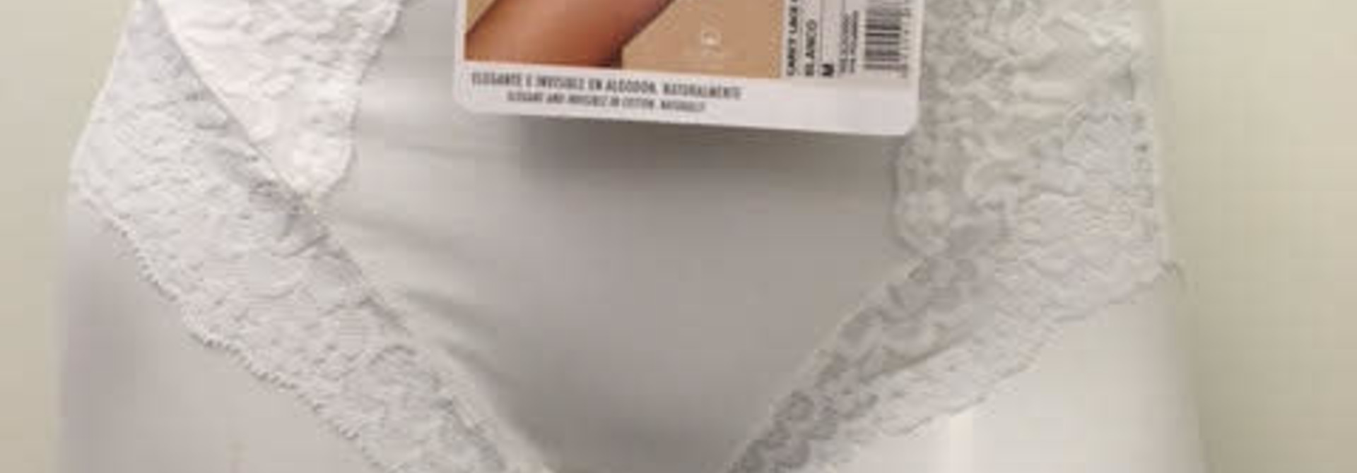 Slip met kant Carey 32081 - wit
