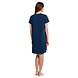 Schiesser Nachthemd korte mouw 174668 - blauw mt. 36 Schiesser Nachthemd korte mouw 174668 - blauw mt. 36