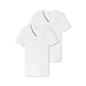 Schiesser T-shirt v-hals 95/5 2-Pack 173982- wit Schiesser T-shirt v-hals 95/5 2-Pack 173982- wit