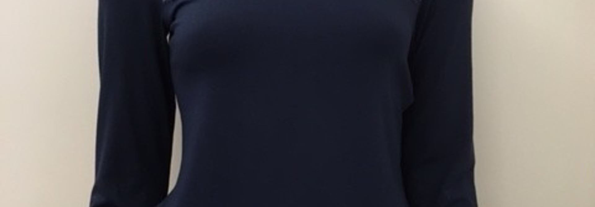 T-Shirt met kant lange mouw Greta 1045578 - atlantic